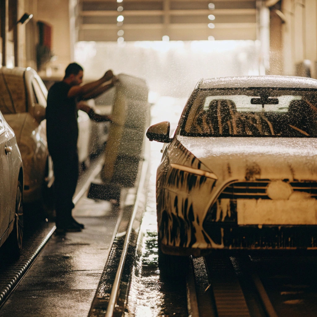 Clean car interior detailing without chemicals